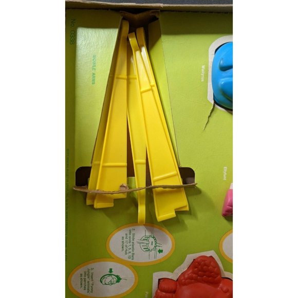 Vintage 1972 general mills fun jungle play-mobile Crib Mobile in the box rare! - Picture 7 of 12